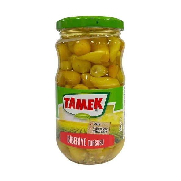 Tamek Biberiye Turşusu 330 gr Cam x 3 Adet - Resim 2