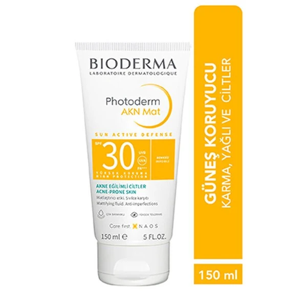 Bioderma Photoderm AKN Mat 150 ml 30 Faktör Güneş Kremi ürün görseli