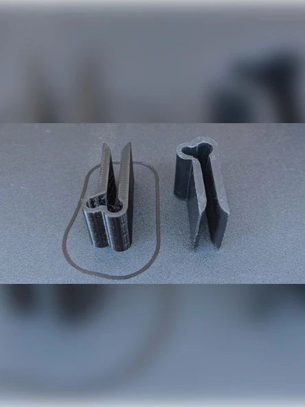 print studıo  Citroen BX - Bagaj kapağı klipsi - 3