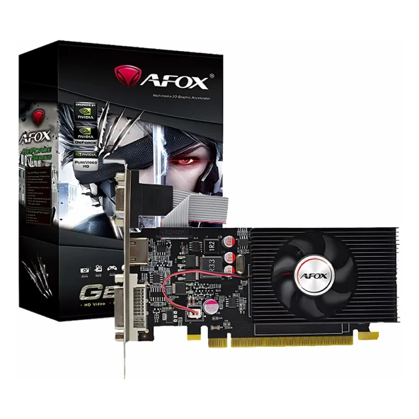 Afox GeForce GT 730 4GB DDR3 128Bit DVI/VGA/HDMI Ekran Kartı