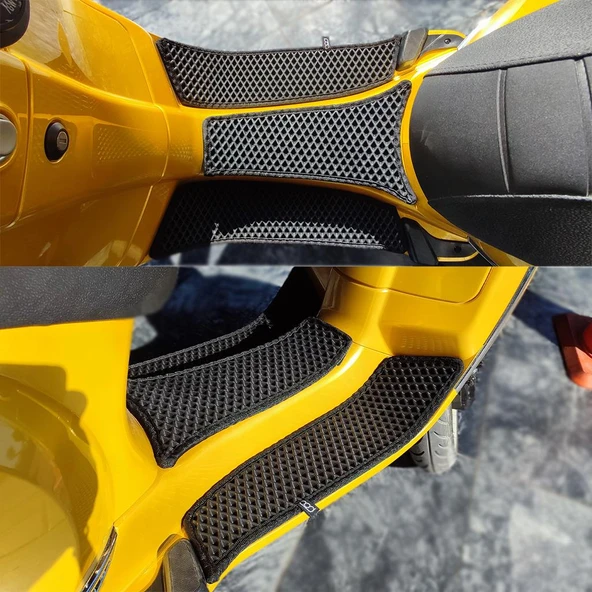 Bod Arora Safari Motor Paspas 50cc 3 Parça Siyah - Resim 2