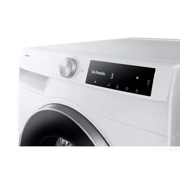 Samsung DV90DG6845LEAH 9 Kg A+++ Beyaz Çamaşır Kurutma Makinesi - 9