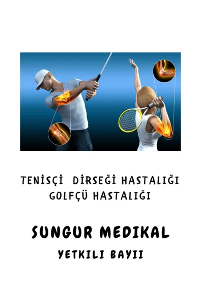 HEİN HEİN Tenisçi Dirseği Epikondilit Bandı Bandajı Standart Epicondilit Bandajı Ekonomik - 2
