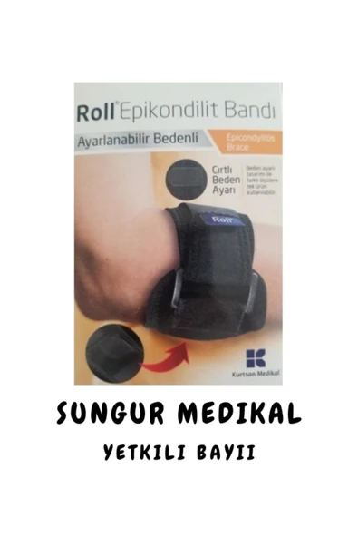HEİN HEİN Tenisçi Dirseği Epikondilit Bandı Bandajı Standart Epicondilit Bandajı Ekonomik