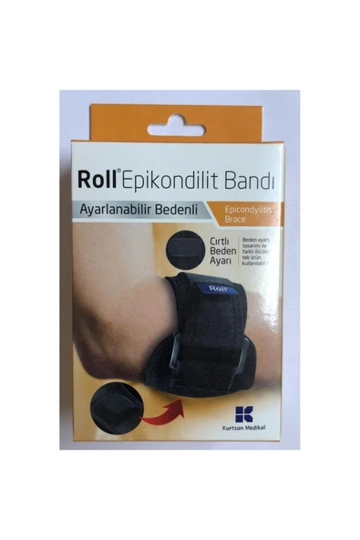 ROLL ROLL Ayarlanabilir Bedenli Epikondilit Bandı