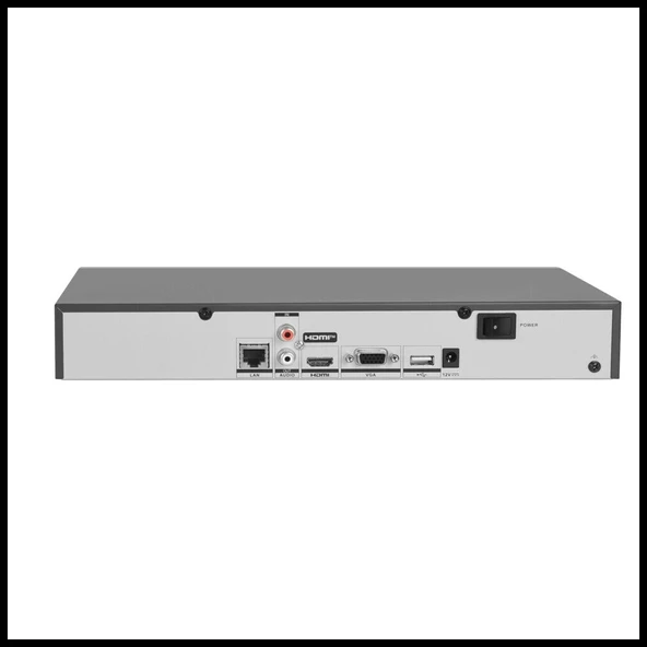 Hıkvısıon Ds-7616nxı-k1, 16kanal, 12mpix, H265+, Acusense, 1 Hdd Desteği, 2160p Kayıt, 160mbps Bant Genişliği, Metal Kas - 3