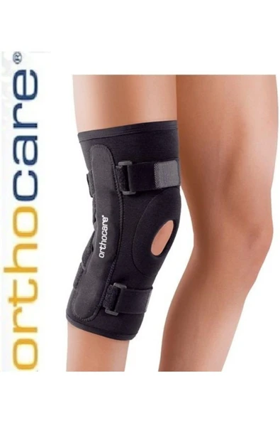 ORTHOCARE ORTHOCARE 6760 Çelik Menteşeli Dizlik Hipereks Dokuma Çelik