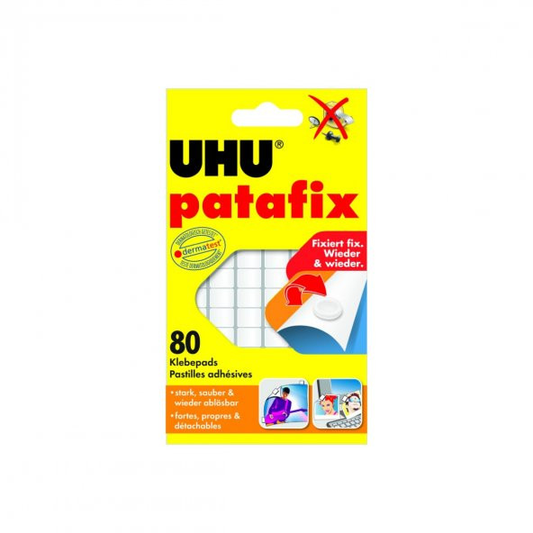 Uhu Patafix 80 Adet Solventsiz Hamur Yapıştırıcı