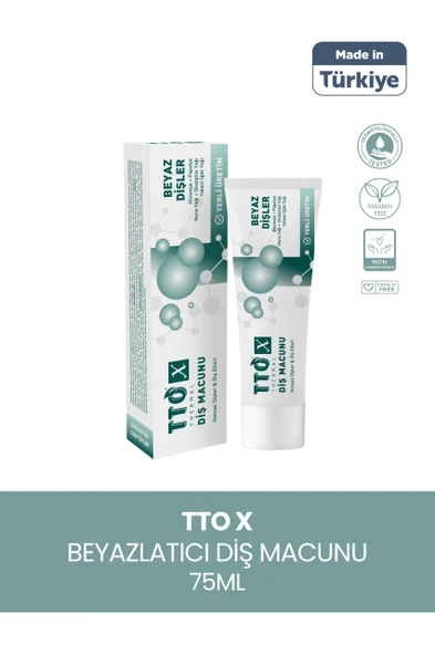 TTO X Hassas Dişler Ve Diş Etleri İçin Beyazlatıcı Diş Macunu ürün görseli