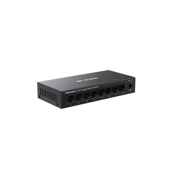 ONTECH - Ip-com G1008m 8 Port Gıgabıt Metal Kasa Swıtch - 2