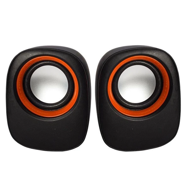 Ayt Magicvoice D-05A Usb Mini Hoparlör Pc Bilgisayar Yanı 1+1 Hoparlör Kolun
