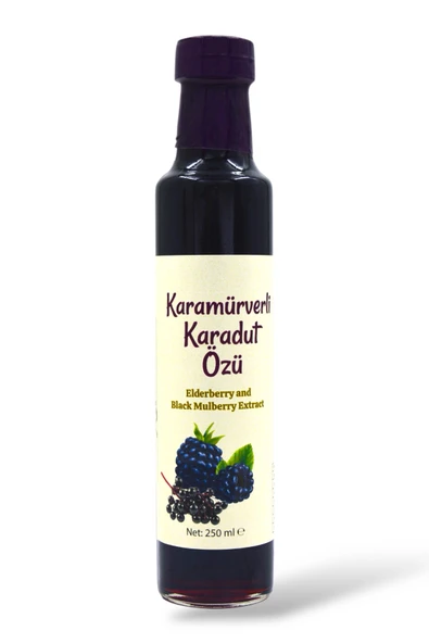 Karamürverli Karadut Özü 250ml (PESTİSİT ANALİZLİ)