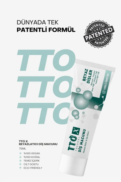 TTO X Hassas Dişler Ve Diş Etleri İçin Beyazlatıcı Diş Macunu - Resim 2