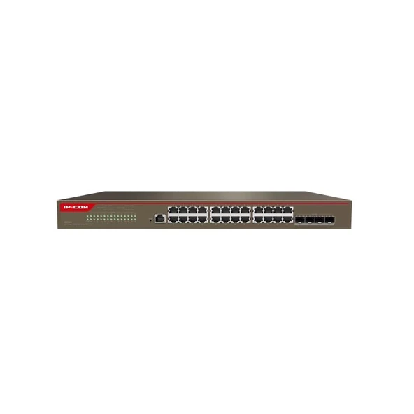ONTECH - Ip-com G5328x 24 Port Gıgabıt + 4x10gb Sfp Uplınk L3 Yönetilebilir Rackmount Swıtch