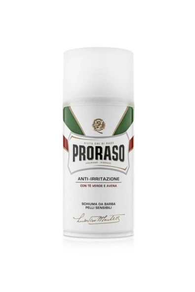 Proraso Shaving Foam White With Oat Extract & Green Tea 300 ml - 2