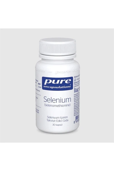 Pure Encapsulations Pure Selenium (SELENOMETHİONİNE) 30 Kapsül