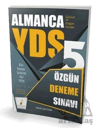 YDS Almanca Özgün 5 Deneme Sınavı - Rahim Şentürk - 1