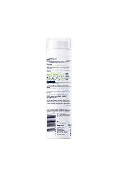 Nivea Tıraş Jeli Hassas Ciltler İçin 200 ml - 6