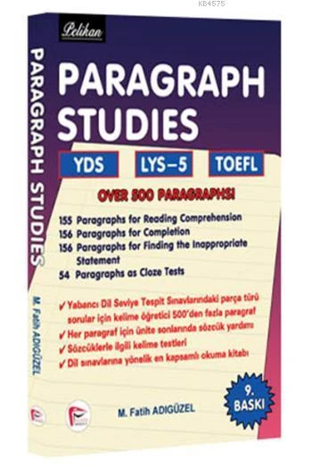 Paragraph Studıes YDS - LYS - 5 - Toefl - M. Fatih Adıgüzel
