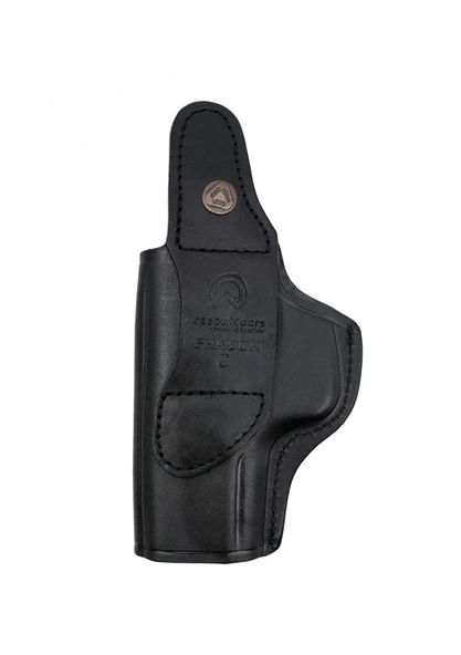 CZ Shadow 2 Compact Uyumlu Siyah Kemer İçi Mandallı Gerçek Deri Silah Kılıfı