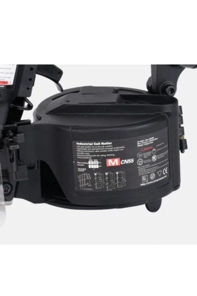 PROFESYONEL HAVALI ÇİVİ ÇAKMA TABANCASI 55 MM AEROPPRO CN55 - 4