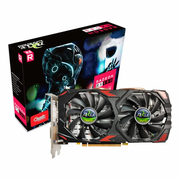 Afox Radeon RX 580 8GB GDDR5 256Bit DVI/HDMI/DP Ekran Kartı