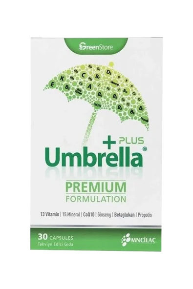 Umbrella+ Plus Premium Formulation 30 Kapsül