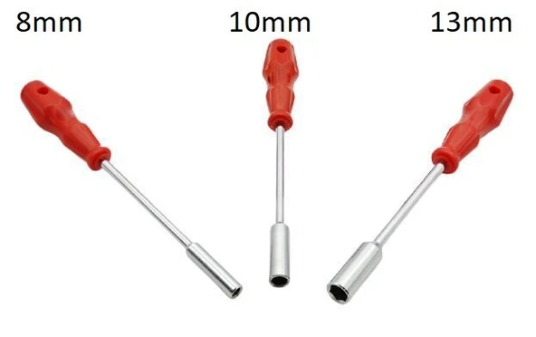 Lokma Tornavida Seti 3'lü 8mm 10mm 13mm