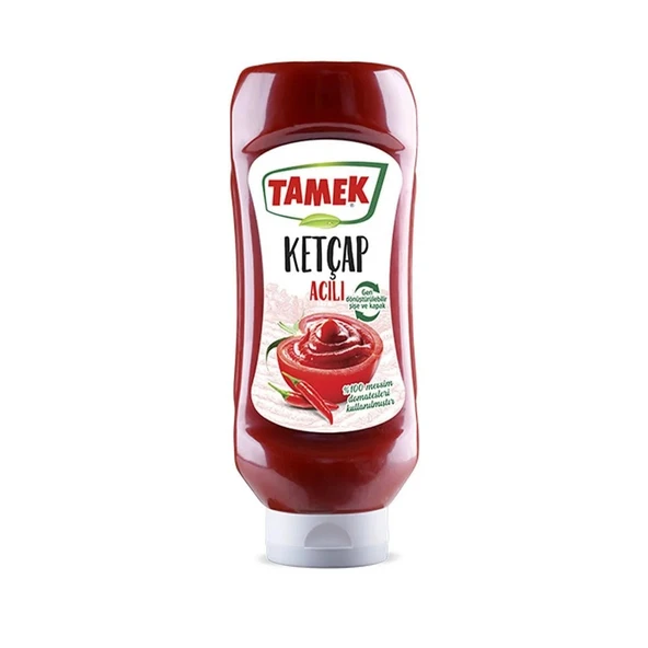 Tamek Ketçap 600 gr Acılı x 3 Adet - 2