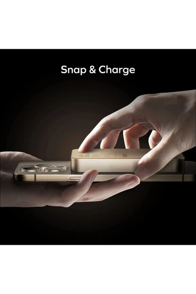 MOMAX IP117D Q.MAG X1 10000MAH MAGSAFE WİRELESS POWERBANK SİYAH - 4