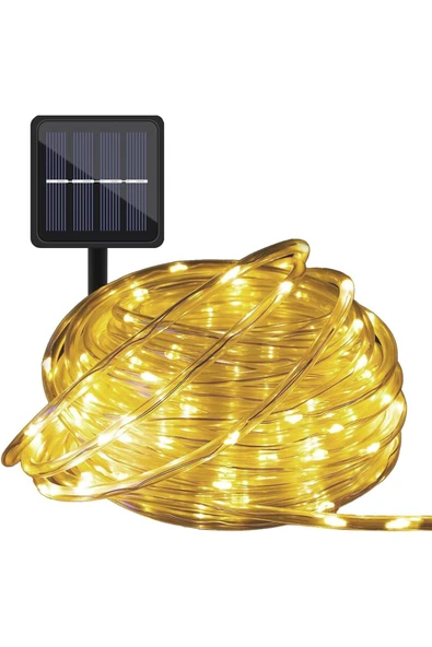 Solar Enerjili Neon Led Dış Mekan Bahçe Teras Balkon Ağaç Aydınlatması Animasyonlu (10 METRE)