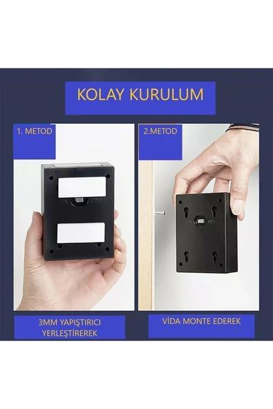 Solar Led Çift Taraflı Duvar Lambası Güneş Enerjili Aydınlatma Dekorasyon Aplik Işık 1'li - 3