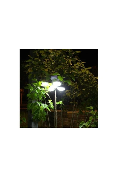 Güneş Enerji Ve Usb Şarjlı Askılı Led Bahçe Aydınlatma Kamp Lamba - 5