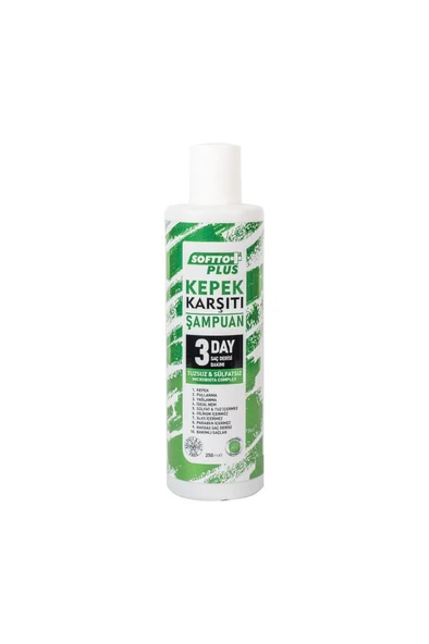 Softto Plus Tuzsuz & Sülfatsız Kepek Karşıtı Onarıcı Şampuanı 250 /ml. Eczane100 - 4