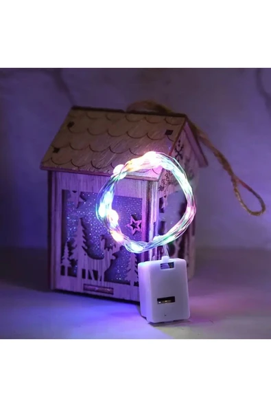 Kendinden Pilli Yeni Nesil Peri Led 2 Metre Dekor Süsleme Aydınlatma