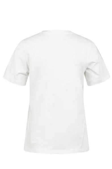 2AS ALONE BASKILI V YAKA KADIN T-SHİRT 405 - 8