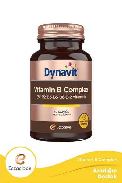 Dynavit Vitamin B Complex 50 Kapsül