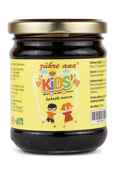 Zühre Ana Kids Çocuklar Için Özel - Arı Sütü, Pekmez, Bal Ve Vitamin Katkılı Kakaolu Macun - 2
