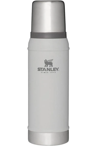 Stanley Klasik Vakumlu Koyu Beyaz 0.75 lt Çelik Termos - 2