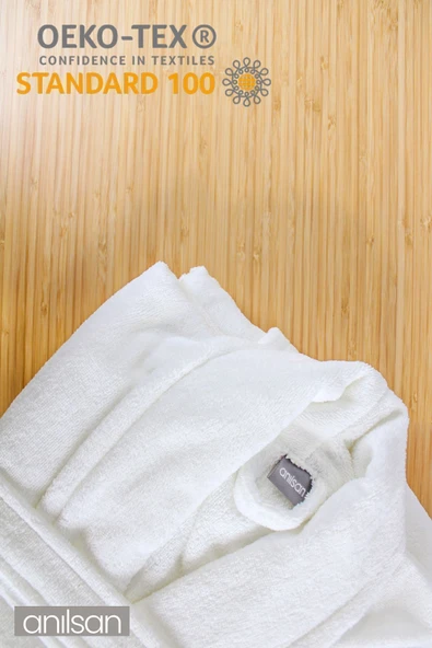 Süper Soft Kadife Bornoz - Şalyaka Otel Bornozu, Spa Için Ideal, Günlük Kullanıma Uygun - 2