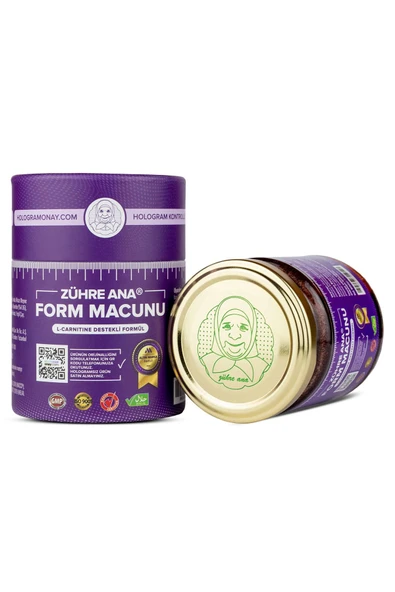 Zühre Ana L-carnitine Destekli Form Macunu Orijinal Hologramlı Ürün - 4