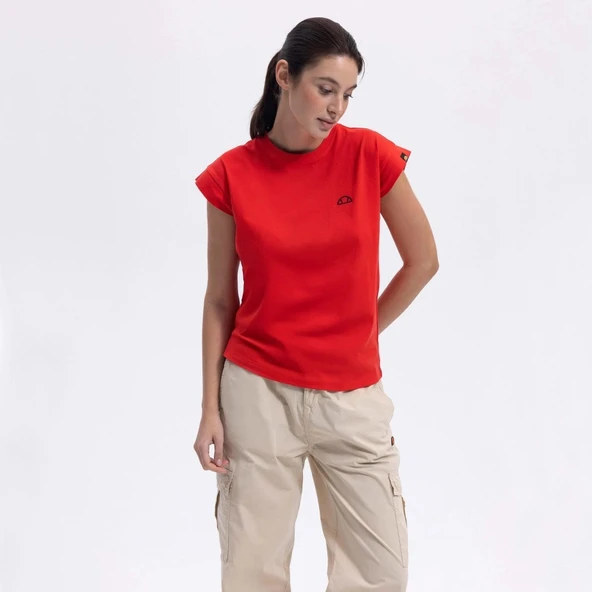 Ellesse Kadın Kırmızı Tişört - EF450-RD - 4