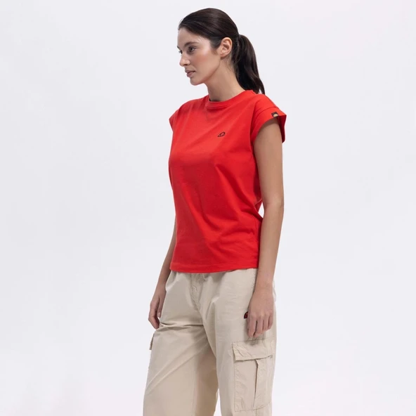 Ellesse Kadın Kırmızı Tişört - EF450-RD - 3