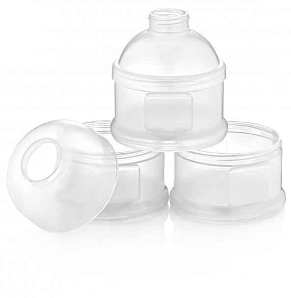 BabyJem Katlı Toz Mama Kabı 545 Beyaz - 3