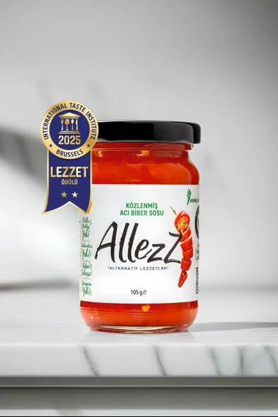 Allezz Közlenmiş Acı Biber Sosu - Normal Acı (Mild) - 1