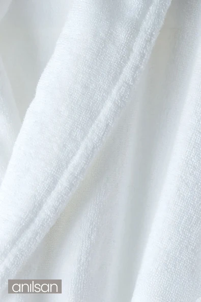 Süper Soft Kadife Bornoz - Şalyaka Otel Bornozu, Spa Için Ideal, Günlük Kullanıma Uygun - 5