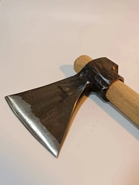Sürmene Baltası Yuvarlak Sap Nacak Kamp Odun Kesme Kırma Budama Kemik Kesme Bölme Makas Çeliği - 3