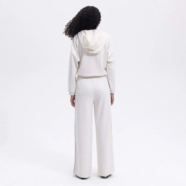 Ellesse Kadın Kırık Beyaz Sweat - EF209-1-OF - 4