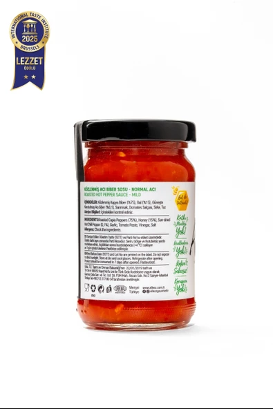 Allezz Közlenmiş Acı Biber Sosu - Normal Acı (Mild) - 8
