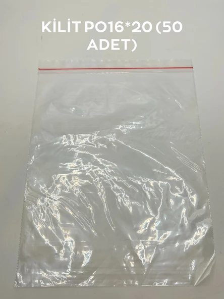 ŞEFFAF KİLİT POŞET (50 ADET)